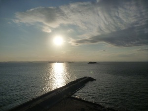 富津岬からの風景